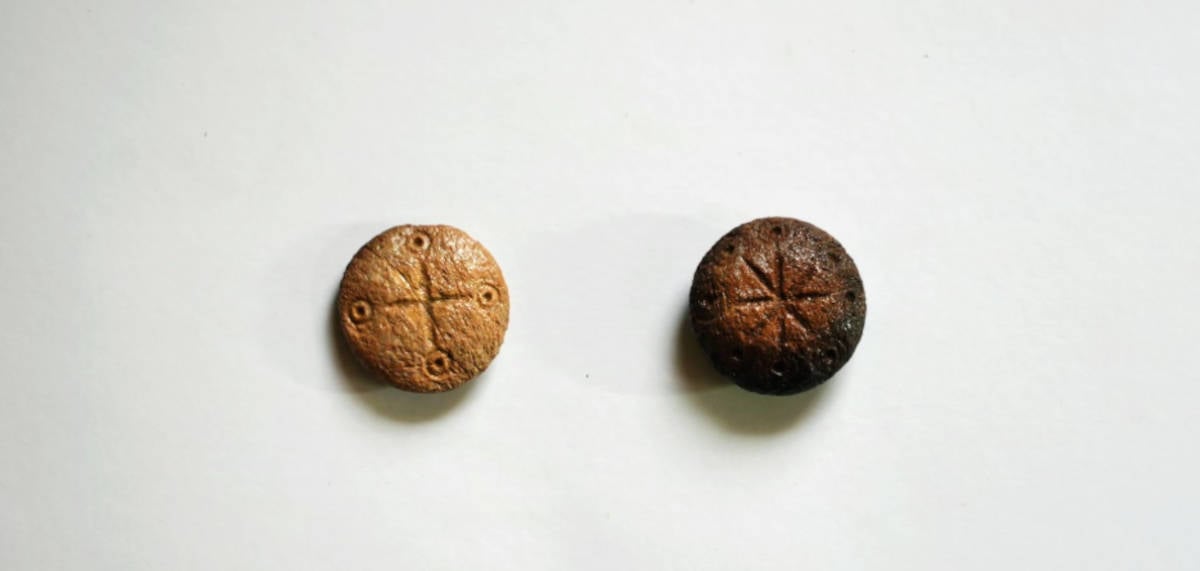Piezas únicas de juego romano del siglo V en el siglo V desenterrado en Hadrianópolis, Turquía 7 Piezas únicas de juego romano del siglo V en el siglo V desenterrado en Hadrianópolis, Turquía