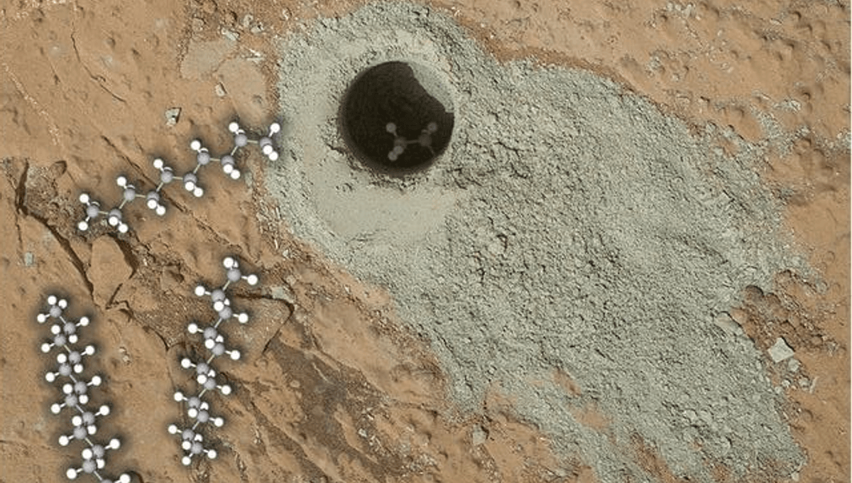 La curiosidad encuentra moléculas orgánicas récord en Marte posiblemente formadas a partir de ácidos grasos 5 La curiosidad encuentra moléculas orgánicas récord en Marte posiblemente formadas a partir de ácidos grasos
