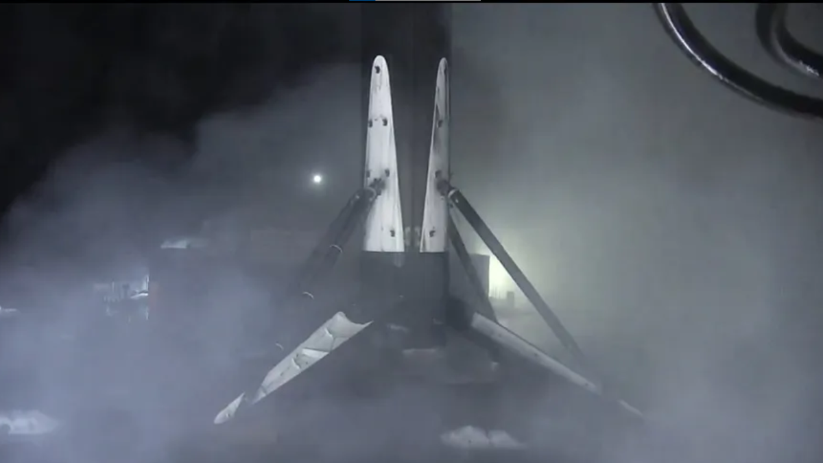 SpaceX pierde el refuerzo de cohetes Falcon 9 después del lanzamiento de Starlink Satellites 5 SpaceX