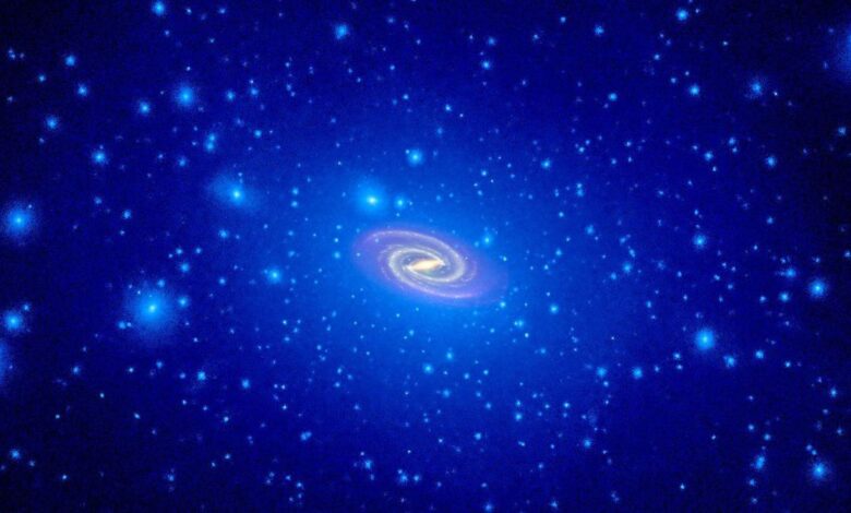 El nuevo formato descubierto para la materia oscura puede resolver misterios de décadas 1 J. Tumlinson (STScI)