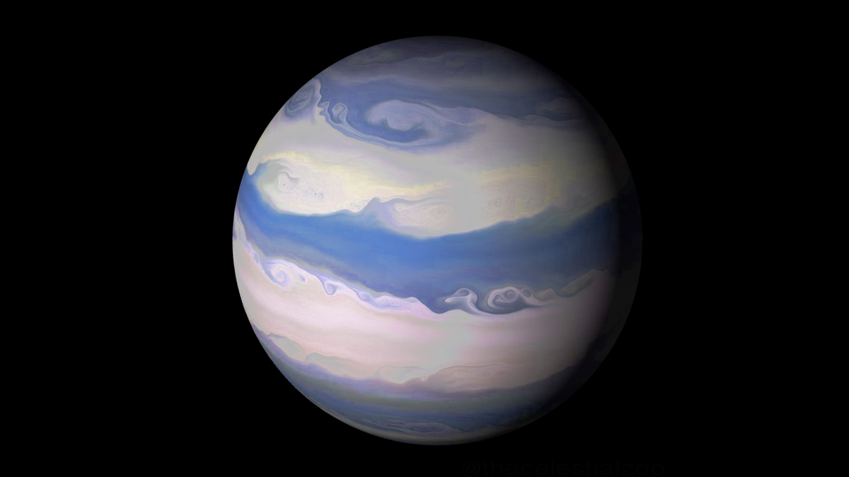 James Webb encuentra girando el agua en la atmósfera exótica Exoplanet 'subnetuno' 5 Pablo Carlos Budassi/CC BY-SA 4.0