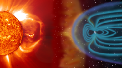 Pulsos de la atmósfera de la Tierra sincronizado con explosiones solares, revela la investigación 5 NASA/GSFC/SOHO/ESA