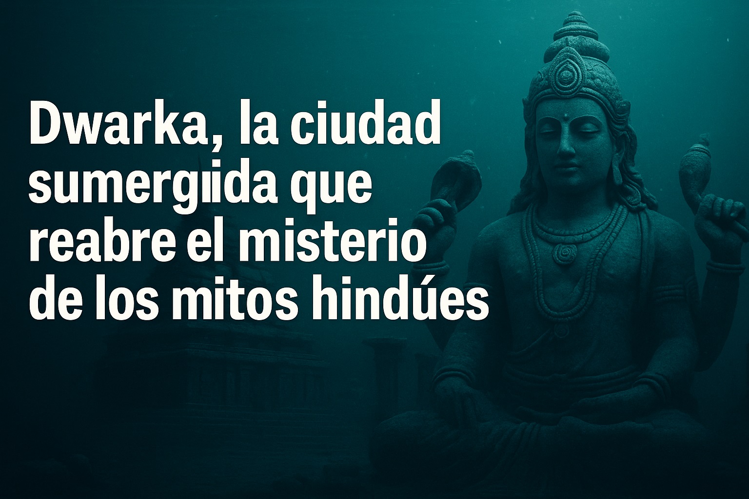 Dwarka, la ciudad sumergida que reabre el misterio de los mitos hindúes 5 Dwarka, la ciudad sumergida que reabre el misterio de los mitos hindúes