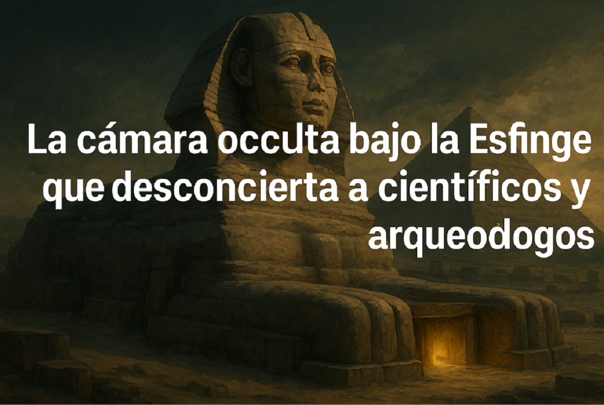 La cámara oculta bajo la Esfinge que desconcierta a científicos y arqueólogos